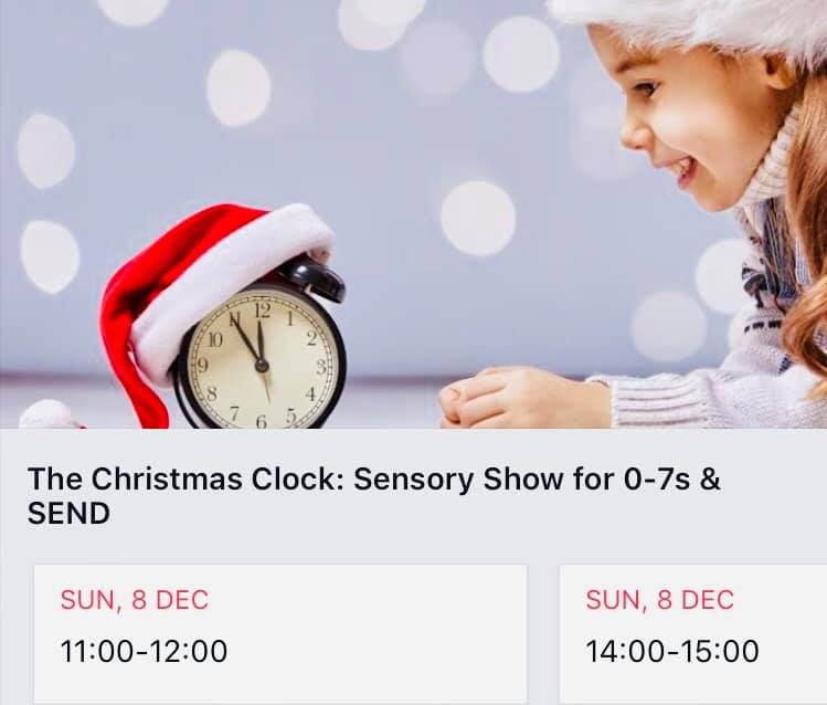 the christmas clock